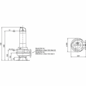 Wilo Abwasser-Tauchmotorpumpe Rexa FIT V06DA-622/EAD1-4-T0011-540-O, # 6064711 6