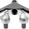 GROHE Original WAS® Doppelventil ('Einfach', Wandmontage, eigensicher gegen Rückfließen, Innengewinde 1/2"), chrom, 41020000, 18,4 x 12,6 x 10,6 cm 28