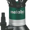 Metabo Klarwasser-Tauchpumpe TP 6600 – 0250660000 – Nennaufnahmeleistung: 250 W – Max. Fördermenge: 6600 l/h und max. Förderhöhe: 6 m – Max. Eintauchtiefe: 5 m – 250 x 195 x 270 mm 7