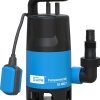 Güde Schmutzwassertauchpumpe GS 4002 P (400 W, 7500 l/h, Förderhöhe max 5 m, Eintauchtiefe max 4 m, Noryllaufrad, 10 m Anschlusskabel, variabel einstellbarer Schwimmerschalter, Thermoschutz) 34