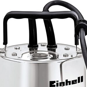 Einhell Schmutzwasserpumpe GC-DP 1020 N (1000W, Ø20mm Fremdkörper, 18.000L/h Förderleistung, Schwimmerschalter, Tragegriff, inkl. Universalanschlüsse) 9