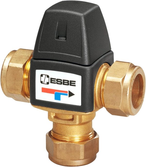 Bes - ESBE VTA323 Mischventil für Wassermischer, 22 mm, geeignet 1