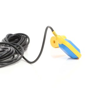 Wiltec Schwimmerschalter für Pumpen, 230VAC 16A, Pegelschalter für Tauchpumpen, Wechsler mit 10 m Kabel 20