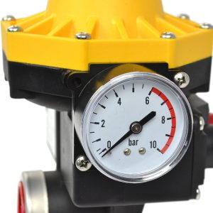 PUMPENSTEUERUNG DRUCKSCHALTER KARTUSCHENFILTER Druckwächter Automatic-Controller Durchflusswächter AC3 verkabelt mit Kartuschenfilter für Hauswasserwerk Pumpe Brunnenpumpe Kreiselpumpe Tauchpumpe Tiefbrunnenpumpe 8