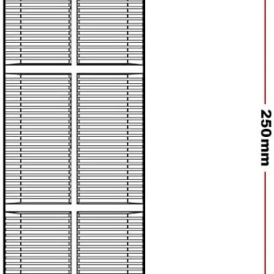 Filtereinsatz für 10 Zoll Vorfilter, waschbare Filterkartusche/Siebfilter für Pumpen, Hauswasserwerke, Bewässerung, Regenwasser u.v.m. 10