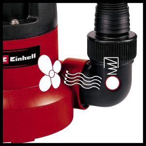 Einhell Tauchpumpe GC-SP 3580 LL (350 W, 8.000 Liter pro Stunde, flachabsaugend bis 1 mm, Pumpenstart ab 8 mm, integriertes Rückschlagventil) 18