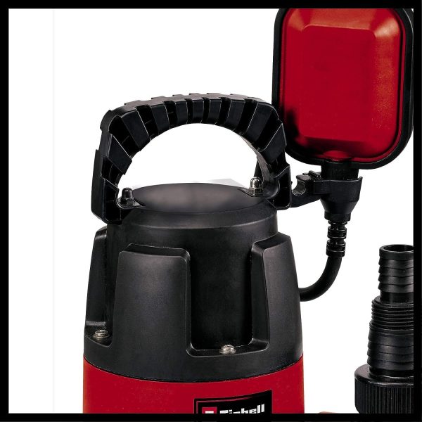 Einhell Tauchpumpe GC-SP 3580 LL (350 W, 8.000 Liter pro Stunde, flachabsaugend bis 1 mm, Pumpenstart ab 8 mm, integriertes Rückschlagventil) 6