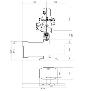 Agora-Tec® Hauswasserautomat Hauswasserwerk 5-1300 3DW-1L, 5 stufige Kreiselpumpe mit max: 5,6 bar und max: 5400l/h, inkl. Druckschalter mit Trockenlaufschutz und Vorfilter 14