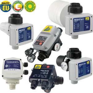 Pumpensteuerung Druckschalter Druckwächter PRESFLO-2® Automatic-Controller Durchflusswächter verkabelt für Hauswasserwerk, Pumpe Brunnenpumpe, Kreiselpumpe, Tauchpumpe, Tiefbrunnenpumpe 7