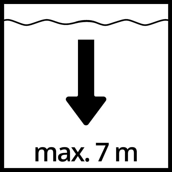 Einhell Schmutzwasserpumpe GE-DP 6935 A ECO (690 W, max. 17.500 l/Std., bis 35 mm Fremdkörpergröße, Aquasensor mit 3 automatischen Sensorstarthöhen, Dauermodus, inkl. Universalanschluss) 10