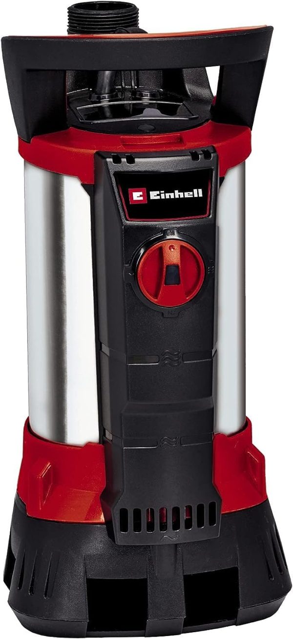 Einhell Schmutzwasserpumpe GE-DP 7935 N-A ECO (790 W, 19.000 ltr./Std., max. Förderhöhe 9 m, Anschluss 47,8 mm, hochwertige Gleitringdichtung, Kunststoff-Edelstahl-Gehäuse, inkl. Universalanschluss) 1