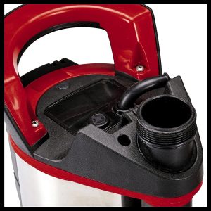 Einhell Schmutzwasserpumpe GE-DP 7935 N-A ECO (790 W, 19.000 ltr./Std., max. Förderhöhe 9 m, Anschluss 47,8 mm, hochwertige Gleitringdichtung, Kunststoff-Edelstahl-Gehäuse, inkl. Universalanschluss) 16