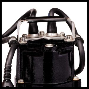 Einhell Schmutzwasserpumpe GC-DP 5010 G (500 Watt, 12.000 ltr./Std, max. Förderhöhe 8 m, Anschluss 42 mm, stufenlos höhenverstellbarer Schwimmerschalter, Edelstahl-Motorgehäuse) 20