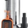 Black+Decker BXUP1100XDE Tauchpumpe für Schmutzwasser (1100 W, max. Förderleistung 16.500 l/h, max. Förderhöhe 10,5 m), Grau 26