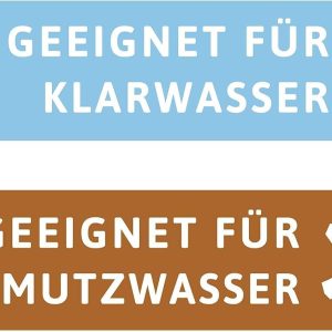 T.I.P. Schmutzwasser Tauchpumpe - Baupumpe Edelstahl (36.000l/h Fördermenge, 14m Förderhöhe, 50mm Korngröße, Guss Pumpengehäuse/fuß, Waschlauge geeignet, Flüssigkeit bis 95°C) Extrema 600/14 CX, 30194 22