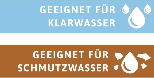 T.I.P. Schmutzwasser Tauchpumpe - Baupumpe Edelstahl (36.000l/h Fördermenge, 14m Förderhöhe, 50mm Korngröße, Guss Pumpengehäuse/fuß, Waschlauge geeignet, Flüssigkeit bis 95°C) Extrema 600/14 CX, 30194 8