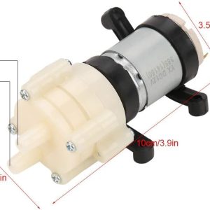 Membran Wasserpumpe 12 V Mini Elektrische Wasserpumpe 1,5-2L / min Wasserdruck Membranpumpe für Tee Maschine Fischbehälter 10