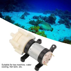 Membran Wasserpumpe 12 V Mini Elektrische Wasserpumpe 1,5-2L / min Wasserdruck Membranpumpe für Tee Maschine Fischbehälter 14