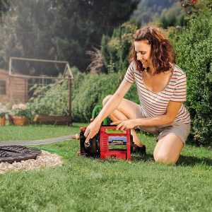 Einhell Gartenpumpe GC-GP 1250 N/1 (1.200 W, max. 5000 L/h, max. Förderhöhe 50 m, Wasserfüllanzeige, Wassereinfüllöffnung /-ablassschraube, Frostschutz, Thermoschutz) 12