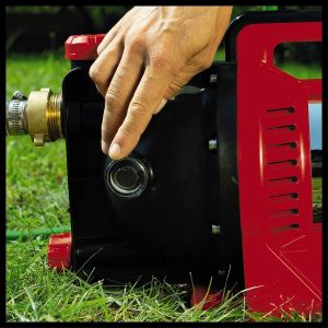 Einhell Gartenpumpe GC-GP 1250 N/1 (1.200 W, max. 5000 L/h, max. Förderhöhe 50 m, Wasserfüllanzeige, Wassereinfüllöffnung /-ablassschraube, Frostschutz, Thermoschutz) 16