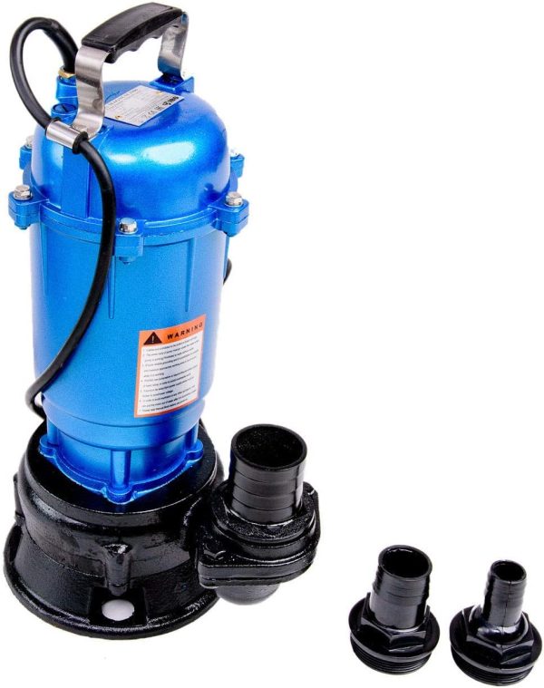 TAUCHPUMPE 550W M MIT SCHWIMMSCHALTER und 2" STORZ C KUPPLUNG Pumpe 0,55 kW - KG - Wasserpumpe Schmutzwasserpumpe mit SCHWIMMER Fäkalienpumpe 3