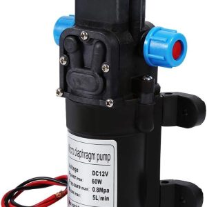 SOULONG Wasserpumpe, 12 V, 160 PSI, automatisch, Hochdruck, Membran-Wasserpumpe, selbstansaugend für Auto, Boot, Wohnwagen, für Schläuche mit einem Innendurchmesser von 8 mm und Außendurchmesser 12 mm 20