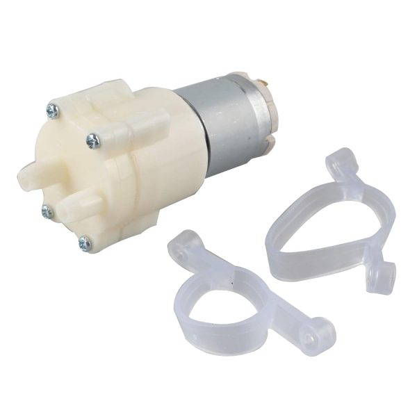 HALJIA DC 12V 365 Pumpen Motor Spenderpumpe Großer Durchfluss Kreiselpumpe Magnetische Wasserpumpe Micro Selbstabsorbierende Wasserpumpe Tee-Herd Teeservice Wasserspender Mikropumpe 1