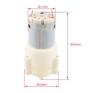 HALJIA DC 12V 365 Pumpen Motor Spenderpumpe Großer Durchfluss Kreiselpumpe Magnetische Wasserpumpe Micro Selbstabsorbierende Wasserpumpe Tee-Herd Teeservice Wasserspender Mikropumpe 16