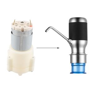 HALJIA DC 12V 365 Pumpen Motor Spenderpumpe Großer Durchfluss Kreiselpumpe Magnetische Wasserpumpe Micro Selbstabsorbierende Wasserpumpe Tee-Herd Teeservice Wasserspender Mikropumpe 18