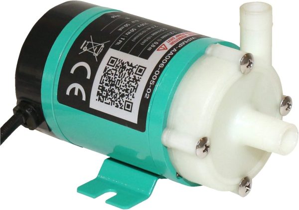 Magnetisch gekoppelte, lebensmittelechte 230V Mini-Kreiselpumpe für Chemie und Reinanwendungen, WPMP-AA006-005-02 1