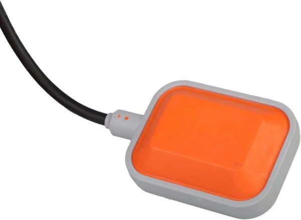 FUXTEC Tauchpumpe Schmutzwasserpumpe Wasserpumpe 250 Watt, max. 6000 l/h, max. 6 m Förderhöhe, Fremdkörper bis 0,5cm, integrierter Schwimmerschalter Orange 7