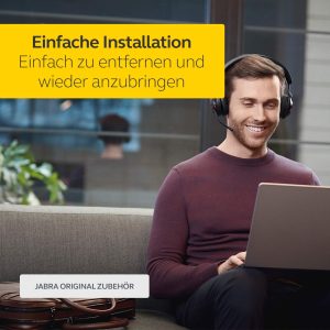 Jabra Kopfhörerpolster für Evolve2 40/65 – 6 Paar Ersatz Ohrpolster für Kopfhörer – schwarz, one Size 7