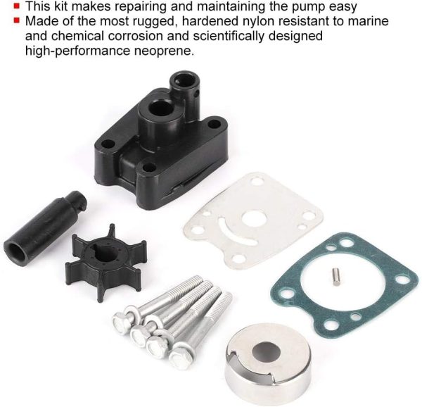 Wasserpumpen-Reparatursatz Wasserpumpenzubehör für 4 PS 5 PS 2-Takt-Außenborder 5