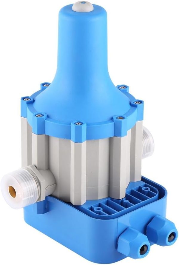 Automatische Wasserpumpensteuerung Elektrische elektronische Schaltersteuerung Wasserpumpendruckregler für selbstansaugende Pumpe Strahlpumpe Gartenpumpe Saubere Wasserpumpe Kreiselpumpe, 220V-240V 8