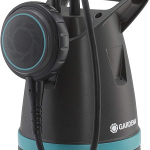 Gardena Schmutzwasser-Tauchpumpe 10.500 Basic: Elektrische Tauchpumpe mit Fördermenge 10.500 l/hEinstellbarer Schwimmerschalter mit Dauerlauffunktion (9008-47), Schwarz 9