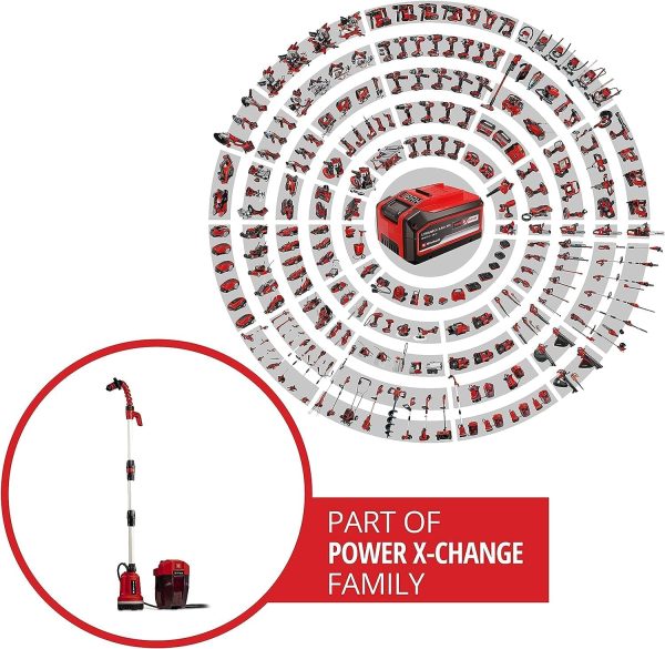 Einhell Akku-Tauchdruck/Regenfasspumpe GE-PP 18 RB Li-Solo Power X-Change (18 V, Förderdruck max. 2 bar, max. 3.000 L/h, flexible Batteriebox, ohne Akku) 2