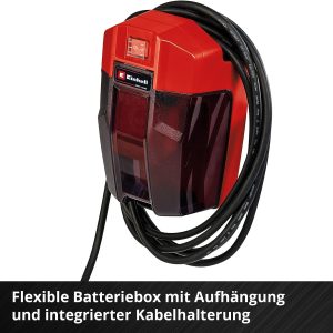 Einhell Akku-Tauchdruck/Regenfasspumpe GE-PP 18 RB Li-Solo Power X-Change (18 V, Förderdruck max. 2 bar, max. 3.000 L/h, flexible Batteriebox, ohne Akku) 23