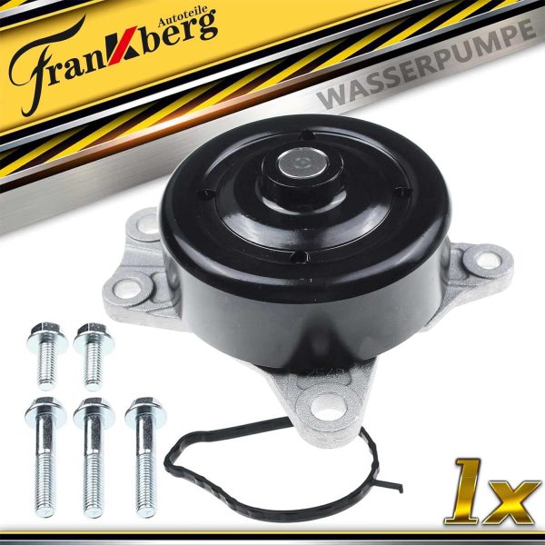 Frankberg Wasserpumpe Kompatibel mit Aygo KGB1 WNB1 1.0L 2005-2014 C1 PM PN 1.0L 2005-2014 Yaris KSP9 NCP9 NSP9 SCP9 ZSP9 1.0L 2006-2008 Replace# 1201H0 2