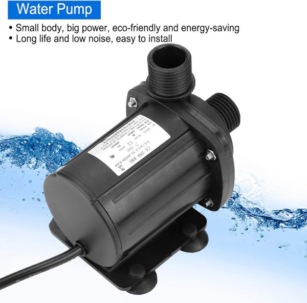 DC 24V Bürstenlose Tauchwasserpumpe 2000L/H -20℃ -90℃, Tauchpumpe 3