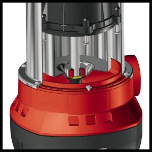 Einhell Schmutzwasserpumpe GC-DP 3325 (330 W, 9.500 L/h Förderleistung, max. 6 m Förderhöhe, Ø 25 mm Fremdkörper, thermischer Überlastschutz, inkl. Universalanschluss) 16