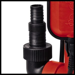 Einhell Schmutzwasserpumpe GC-DP 3325 (330 W, 9.500 L/h Förderleistung, max. 6 m Förderhöhe, Ø 25 mm Fremdkörper, thermischer Überlastschutz, inkl. Universalanschluss) 20