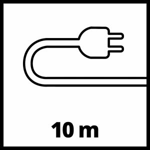 Einhell Schmutzwasserpumpe GC-DP 3325 (330 W, 9.500 L/h Förderleistung, max. 6 m Förderhöhe, Ø 25 mm Fremdkörper, thermischer Überlastschutz, inkl. Universalanschluss) 26