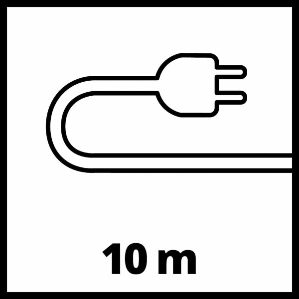 Einhell Schmutzwasserpumpe GC-DP 3325 (330 W, 9.500 L/h Förderleistung, max. 6 m Förderhöhe, Ø 25 mm Fremdkörper, thermischer Überlastschutz, inkl. Universalanschluss) 9