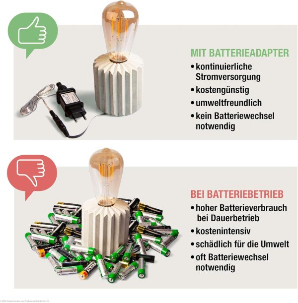 Hellum Batterie Adapter, 4.5V Netzteil Adapter Batterie-ersatz für AA x 3 Stück Batterien, AA x 3 Dummys Batterien Ersatz Netzteil mit 1,8m Zuleitung für batteriebetriebene Licht Dekoration 578997 7