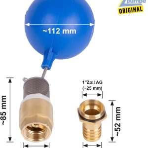 SAUGSCHLAUCH Set Für HAUSWASSERWERK KREISELPUMPE REGENWASSERPUMPE JETPUMPE SCHWIMMENDE ENTNAHME -Ansaug-Set 2 ohne Schlauch 5