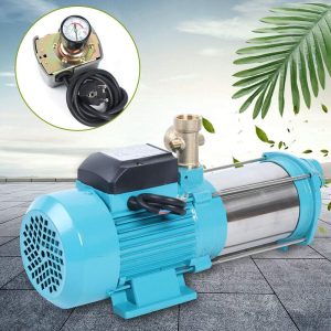 1300W Kreiselpumpe Profi Garten Hauswasserwerk Gartenpumpe 4000 L/H 9.8Bar 4000L/H mit Druckschalter 13