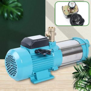 1300W Kreiselpumpe Profi Garten Hauswasserwerk Gartenpumpe 4000 L/H 9.8Bar 4000L/H mit Druckschalter 15