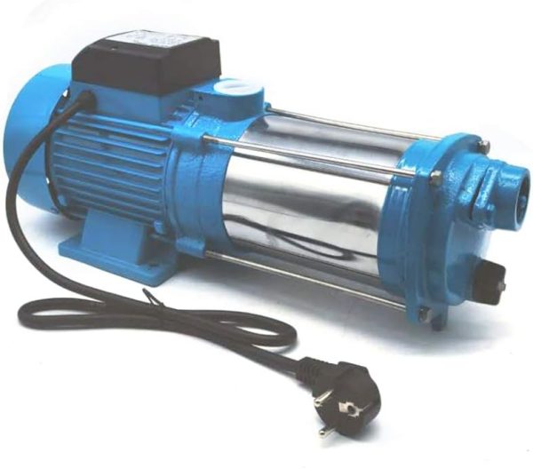 1300W Edelstahl Kreiselpumpe Wasserpumpe Gartenpumpe Max. Druck: 9.8 Bar Hauswasserwerk Pumpensteuerung 4000 L/h 2