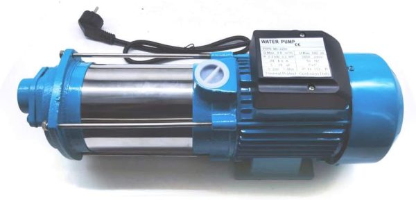 1300W Edelstahl Kreiselpumpe Wasserpumpe Gartenpumpe Max. Druck: 9.8 Bar Hauswasserwerk Pumpensteuerung 4000 L/h 5