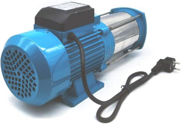 1300W Edelstahl Kreiselpumpe Wasserpumpe Gartenpumpe Max. Druck: 9.8 Bar Hauswasserwerk Pumpensteuerung 4000 L/h 6